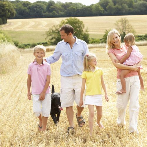 Familienurlaub auf dem Bauernhof