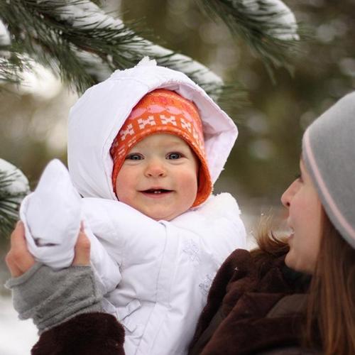 Babykleidung im Winter