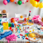 Bastelideen für den Kindergeburtstag: Kreative DIY-Projekte, die die Kinder begeistern werden