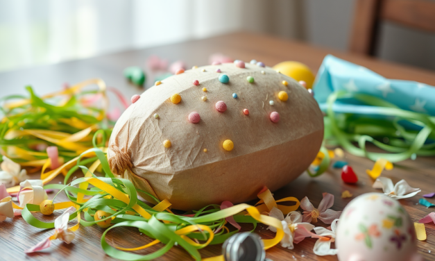 Bastelspaß für kleine Hände: Kreative Osterkörbchen ganz einfach gemacht