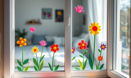 Bunte Fensterbilder zu Ostern: Kreativer Bastelspaß für die ganze Familie