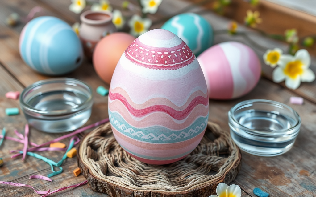 Bunte Ostereier: Kreative Kunstwerke mit Kindern erschaffen