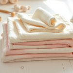 Die besten Stoffe für Babyhandtücher und -waschlappen: Musselin, Baumwolle oder Bambus?