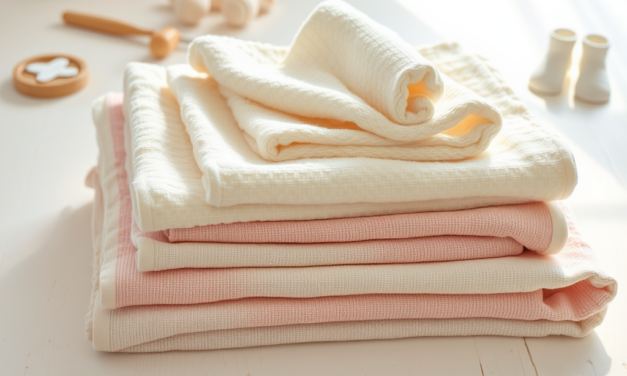 Die besten Stoffe für Babyhandtücher und -waschlappen: Musselin, Baumwolle oder Bambus?