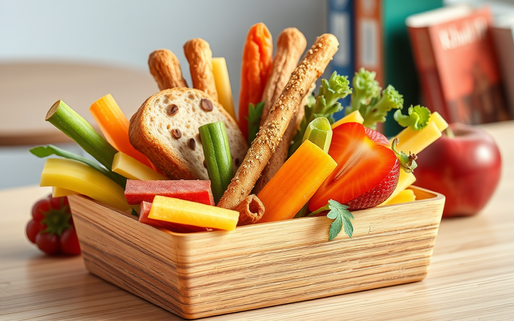 Gesunde Snacks für die Schulpause: Tipps und Rezepte für Eltern