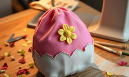 Kreative Osterbeutel: Stoffreste verwerten spielend leicht gemacht!