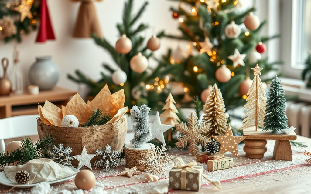 Kreativer Weihnachtsschmuck basteln: Spaß für die ganze Familie