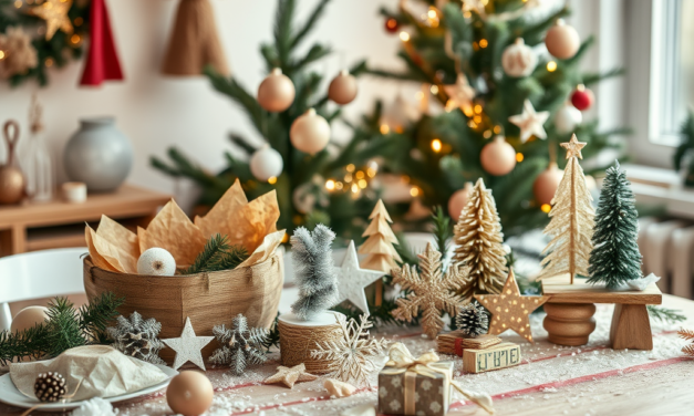 Kreativer Weihnachtsschmuck basteln: Spaß für die ganze Familie