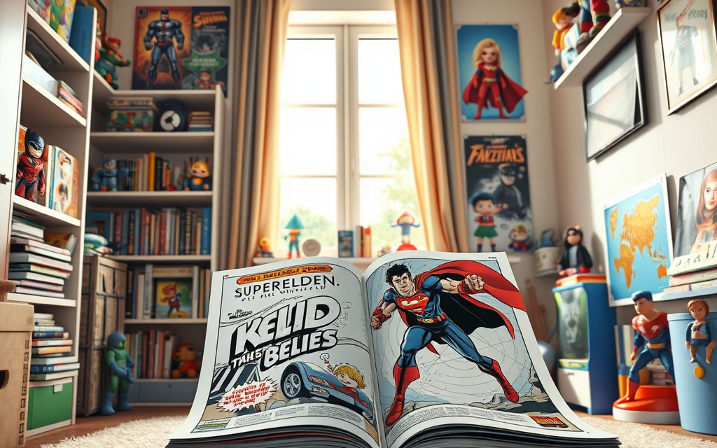 Medienhelden im Kinderzimmer: Wie Vorbilder das Selbstbild prägen