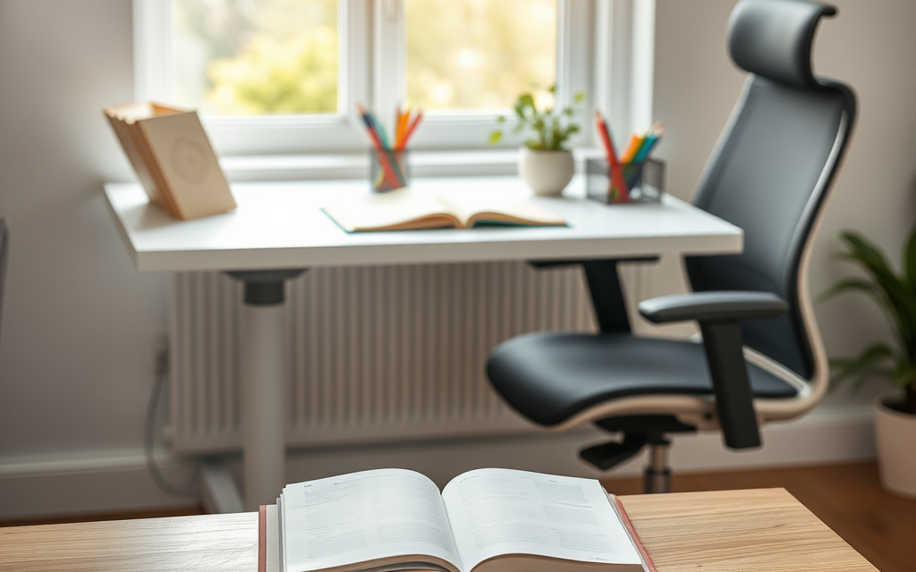 Perfekter Lernplatz für Kinder: Ergonomie leicht gemacht